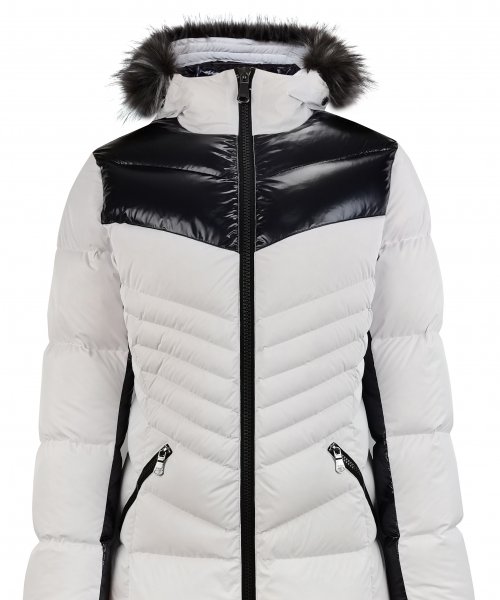 Women's long puffer jacket