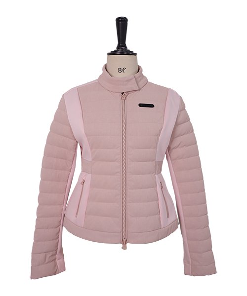 Women's PU fake down jacket