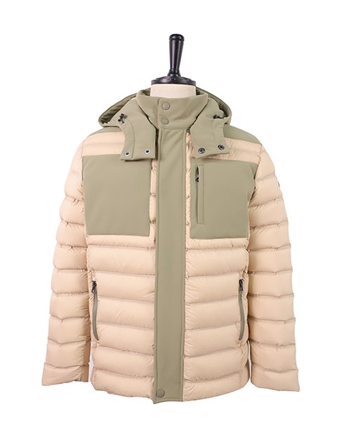 Men's heat seal fabric jacket
